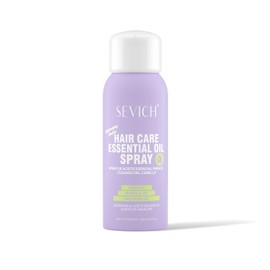 SEVICH Hair Care Essential Oil Spray 80ml with Hydrolyzed Keratin & Avocado Oil - Frizz Control, Scalp Nourishing, Travel-Friendly Moisturizing Spray for Shiny Hair (Purple)