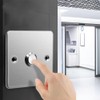 SPORTARC Stainless Steel Door Bell Panel Push Button Switch Wall