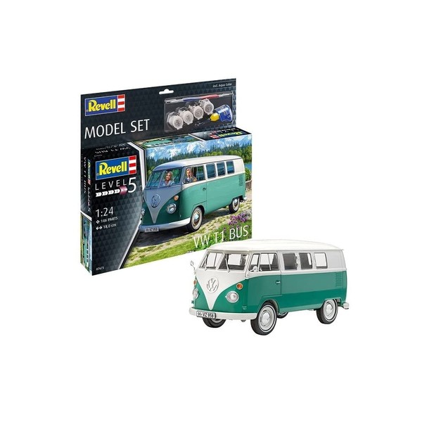 Revell Model Set 67675 VW T1 Bus 1:24 Scale Unbuilt/Unpainted