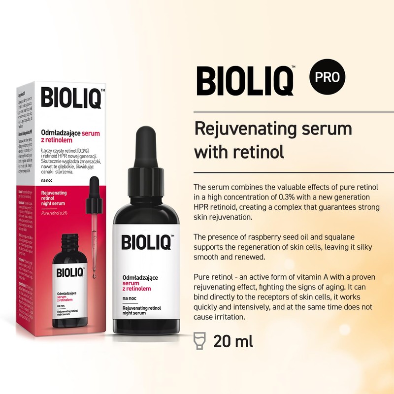 Bioliq - Pro Rejuvenating Night Serum with Retinol - Advanced