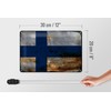 Tin Sign Finland Flag 30 x 20 cm Flag of