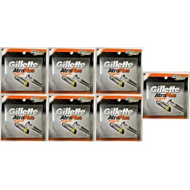 Gillette Atra Plus Refill Razor Blade Cartridges, 70 Count (Unboxed)