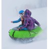 Bradley Snow Tubes: 42-Inch Heavy Duty Inflatable Sledding Tubes with
