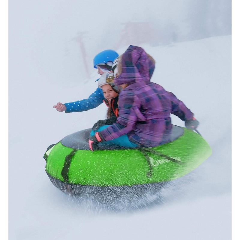 Bradley Snow Tubes: 42-Inch Heavy Duty Inflatable Sledding Tubes with