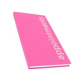 Agenda Salon Appointment Book 3 Column Assistant Pink