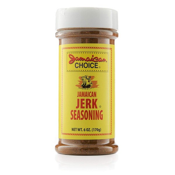 Jamaican Choice Polvo de condimento de jerk | 6 oz 6 onzas (177.44ml)