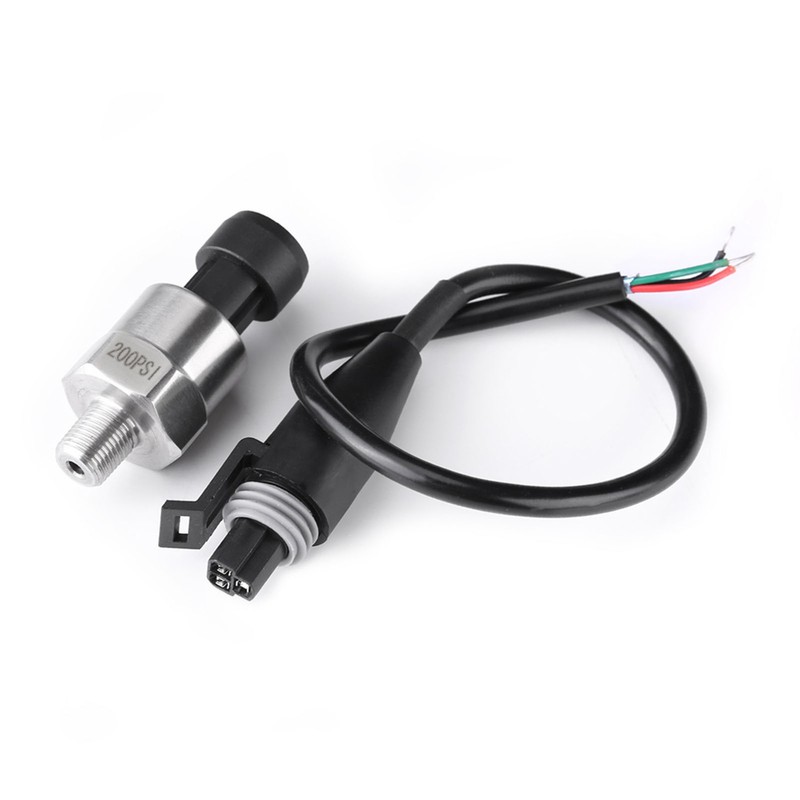 Pressure Transducer Sender Sensor Stainless Steel for Oil Fuel Air
