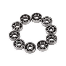 10pcs Mini 608 Ball Bearing, 8 * 22 * 7mm Bearings and Bit-Repair Parts Bearings Steel Bearing for Fingertip Toy
