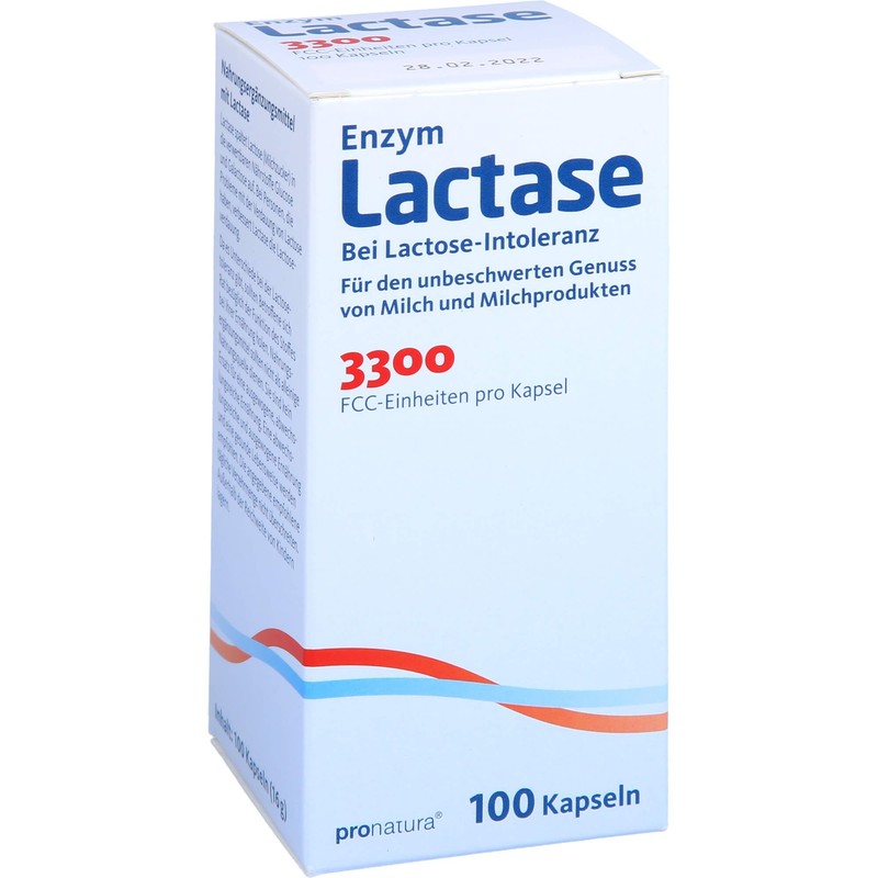 Lactase 3,300 FCC 200 mg Capsules