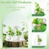 50 jabones hechos a mano para bodas, recuerdos de eucalipto