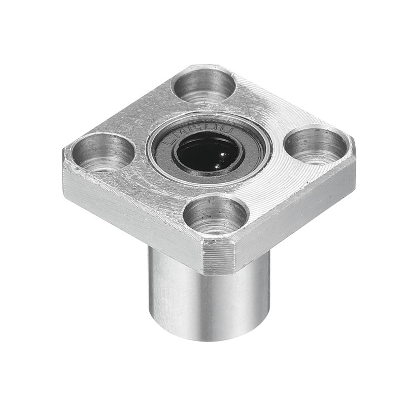 sourcing map LMK6UU Linear Ball Bearings 6mm Bore 12mm OD