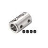 Rigid Coupling Shaft Coupling Connector 3/3.17/4/5/6/6.35/7/8/10/12 mm Hole Selection, Bore