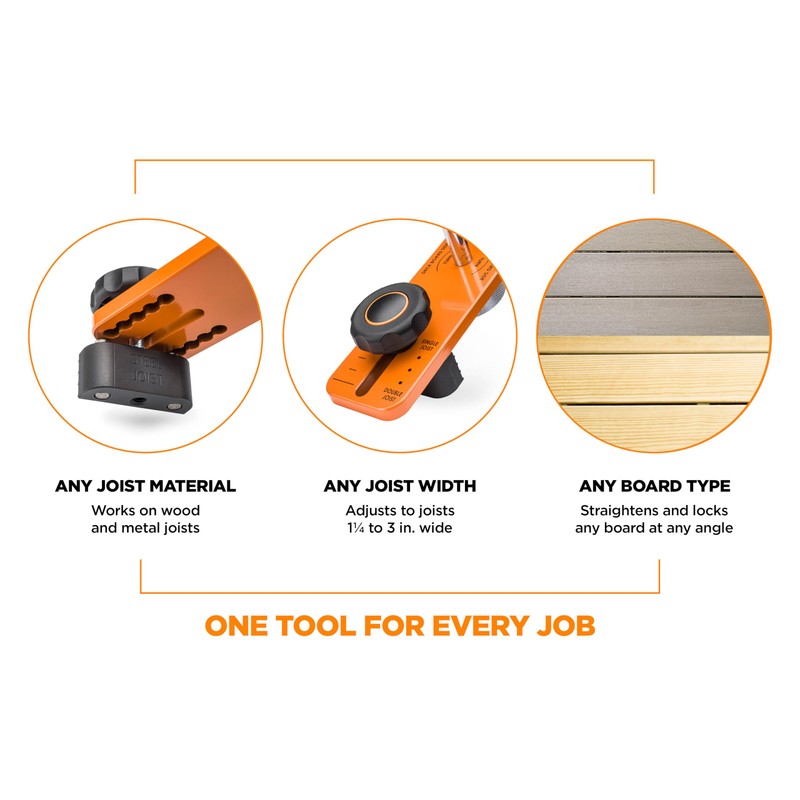 CAMO Lever Deck Board Bending, Straightening and Locking Tool for