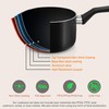 NutriChef 13-Piece Nonstick Cookware PTFE/PFOA/PFOS Free Heat Resistant Kitchen Ware