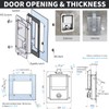 Loclink Truck Tool Box Lock Replacement kit, 2PCS Stainless Steel