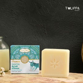 PhytoFlora Donkey Milk Soap|Acne|Eczema|Anti-Ageing|Blackhead|Softening|Daily Use|Shower Soap|Facial Soap|Hair Soap|Soap Shower|All Skin Types|Provitamins B5|Glycerin Soap|Pack of 1