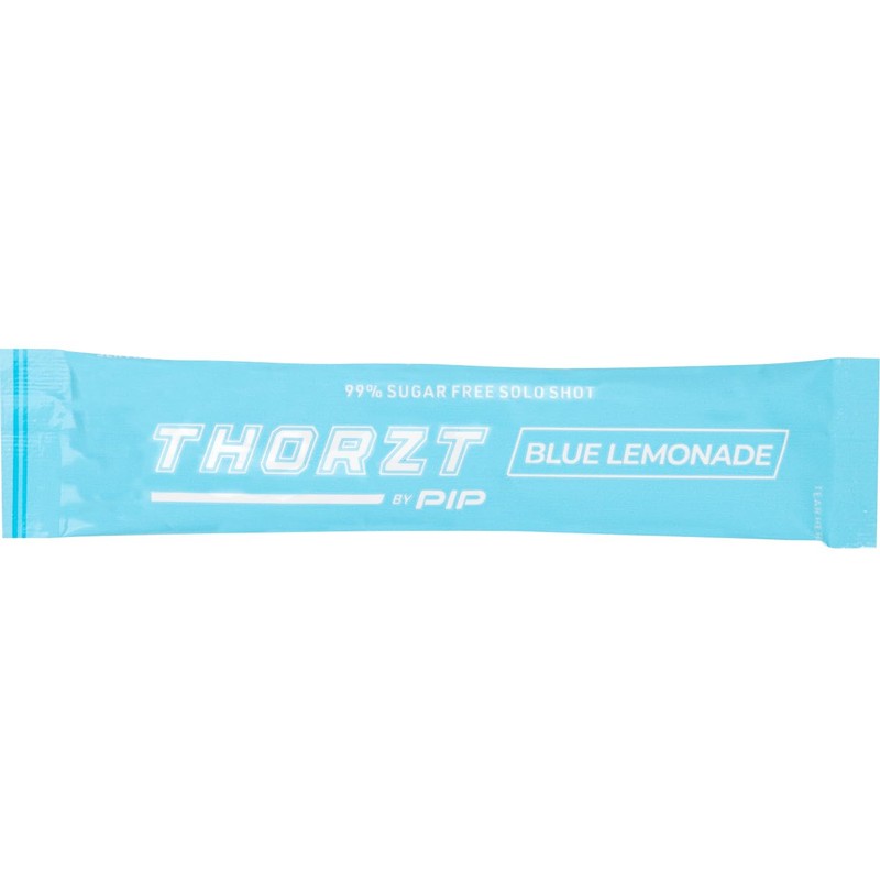 PIP Thorzt Blue Lemonade Solo Shots, 50 ct, Hydration Packets,