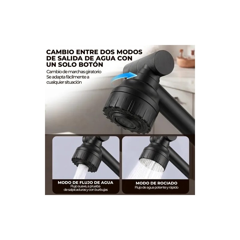 Grifo Cocin Monomando Lavabo Mezcladora Fregadero 1080°
