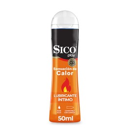 Sico Play ¡Sensación de Calor! Lubricante Íntimo envase de 50 ml