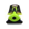 CLASSIC Pet Grooming De-Shedder for Dogs - Large, Green