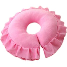 Reposacabezas de masaje para cama cómodo para el hogar, spa y oficina, Rosa