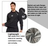 LAZAWG Sauna Jacket for Men Long Sleeves Short Side Zip