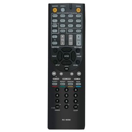 RC-803M Replacement Remote Control Applicable for Onkyo AV Receiver TX-NR609 TX-NR609B HT-S7409 HT-S8409 TXNR609 TXNR609B HTS7409 HTS8409