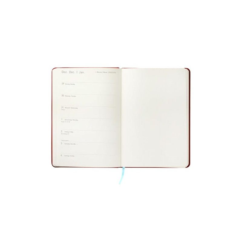 Idena 12087 Pocket Calendar 2026 in Format 9 x 14