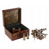 US HANDICRAFTS 8 Inch Maritime Antiques Marine Captain Sextant -