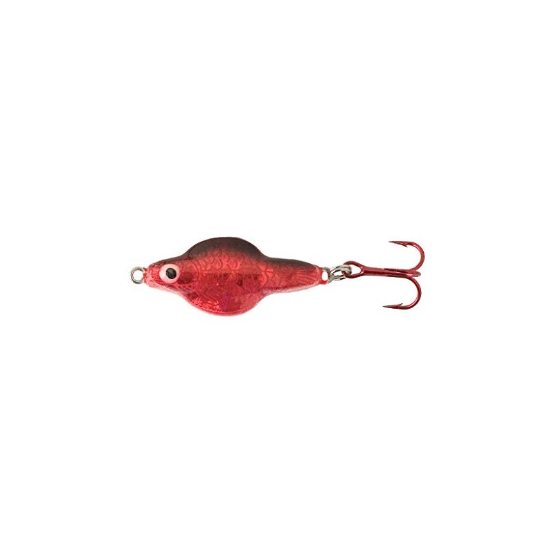 Lindy Rattl'N Flyer Spoon Hybrid Ice Fishing Lure Jigging Spoon,