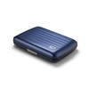 ÖGON -DESIGNS- Aluminum card holder with metal lock, RFID Protection