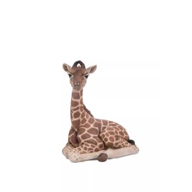 Hi-Line Gift Ltd. Giraffe Statue Decor Lying Down Garden Statue Garden Home Decor Tabletop