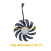 iHaospace 78 mm T128010SU Graphics Card Cooling Fan Replacement Compatible