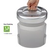 Aurora Desktop-Style Cross-Cut Paper Shredder, 4-Sheet Crosscut Desktop