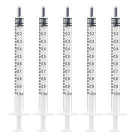1cc Syringe Without Needle， 1 Ml Syringe Without Needle， （ 30Pack ）1ml Syringes for Oral， Colostrum， Scientific Labs,， Individually Wrapped