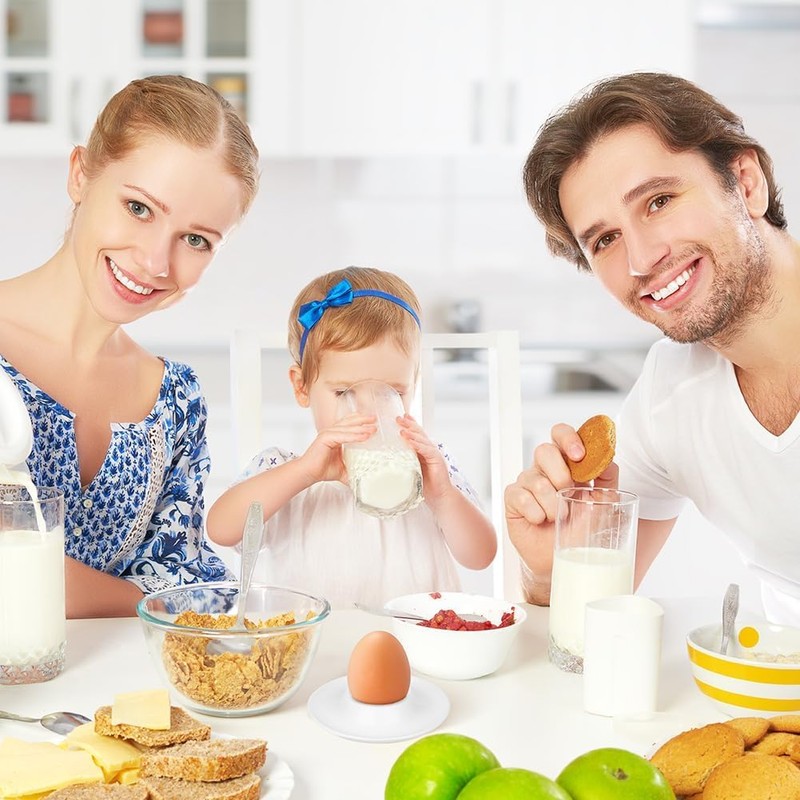 Flycppo Egg Cups,6 Pcs Egg Holders,Boiled Egg Holder,Soft Boiled Egg