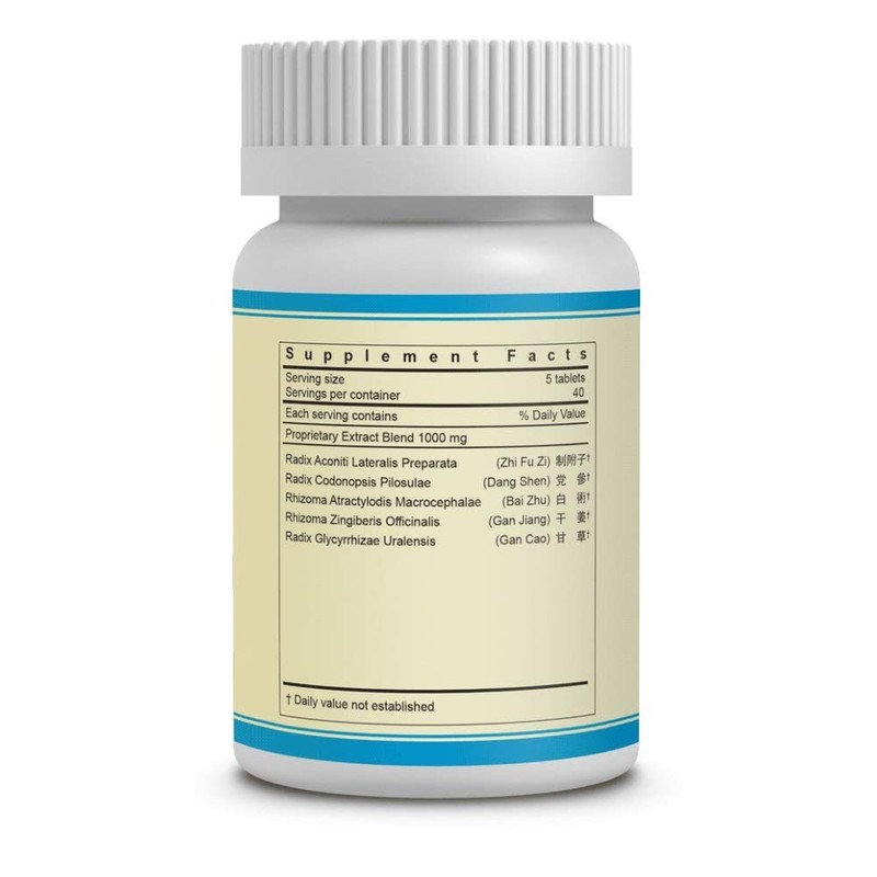 Fu Zi Li Zhong Pian - Midwarmer - 200 mg