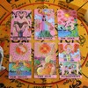 GIBZ Tarot Cards Deck Pink Design Future Telling Game Card