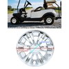 4PCS 8" Wheel Hub Caps for Universal Golf Cart Wheel