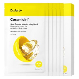 Dr. Jart Ceramidin Skin Barrier Moisturizing Mask 22g, 5 packs, 1 piece / 닥터자르트 세라마이딘 스킨 베리어 모이스처라이징 마스크 22g, 5개입, 1개