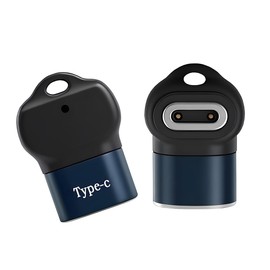 NFHK Adapter 2pcs/lot Magnetic Smart Watch Charging Adapter Vertical USB Type-C to 2-Pin Compatible with IMOO Z6 Z6S Z6Pro Z7 Z7A Z7S Z8 Z8A Z9 Z10 Z11