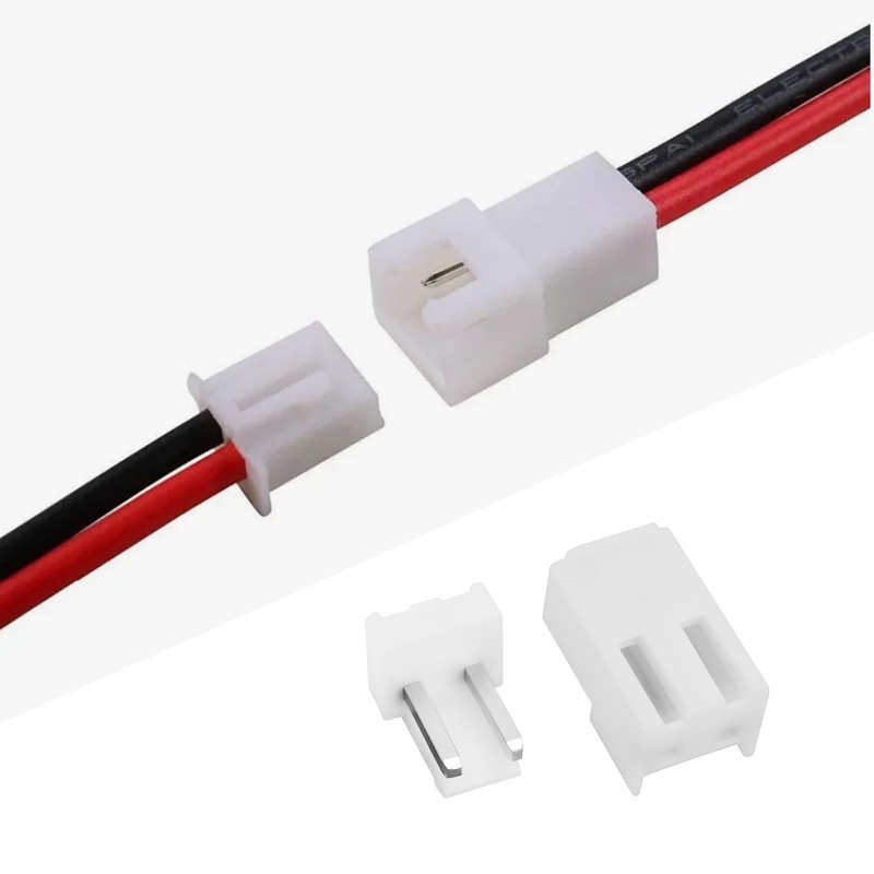 eMagTech 10 Sets of JST VH 3.96 2pin Wiring Terminal