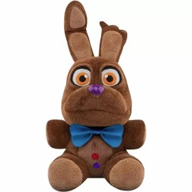 Unbranded Five Nights at Freddy's Plushie Pizza Stimulator FNAF Plush Toy Stuffed Doll Toy - Chocolate Bonnie