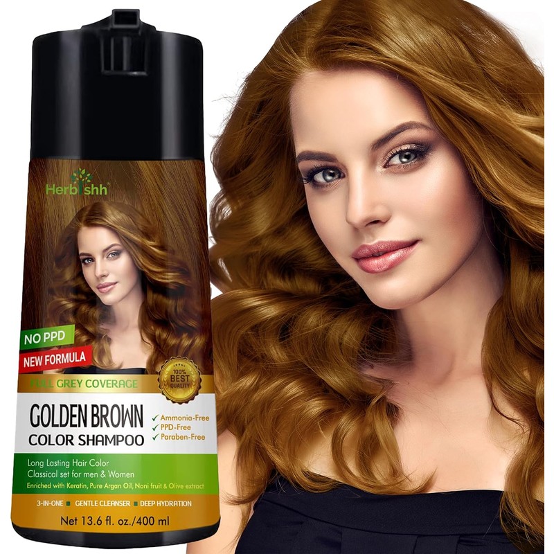 Herbishh Champú de color para cabello - Champú y acondicionador