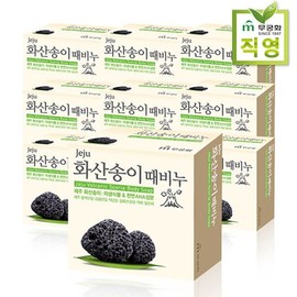 Mugunghwa Ddaebi-nu 무궁화 화산송이 때비누 100g x 10개 Mugunghwa Volcanic Ash Soap 100g x 10 pieces