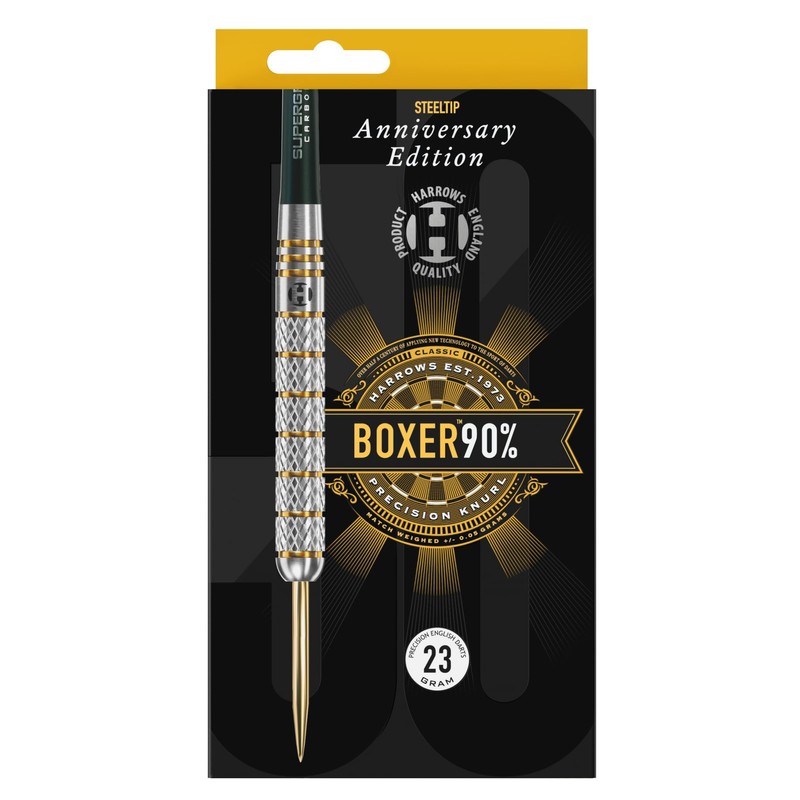 Harrows Boxer 90% Steel Tip Darts 23 g