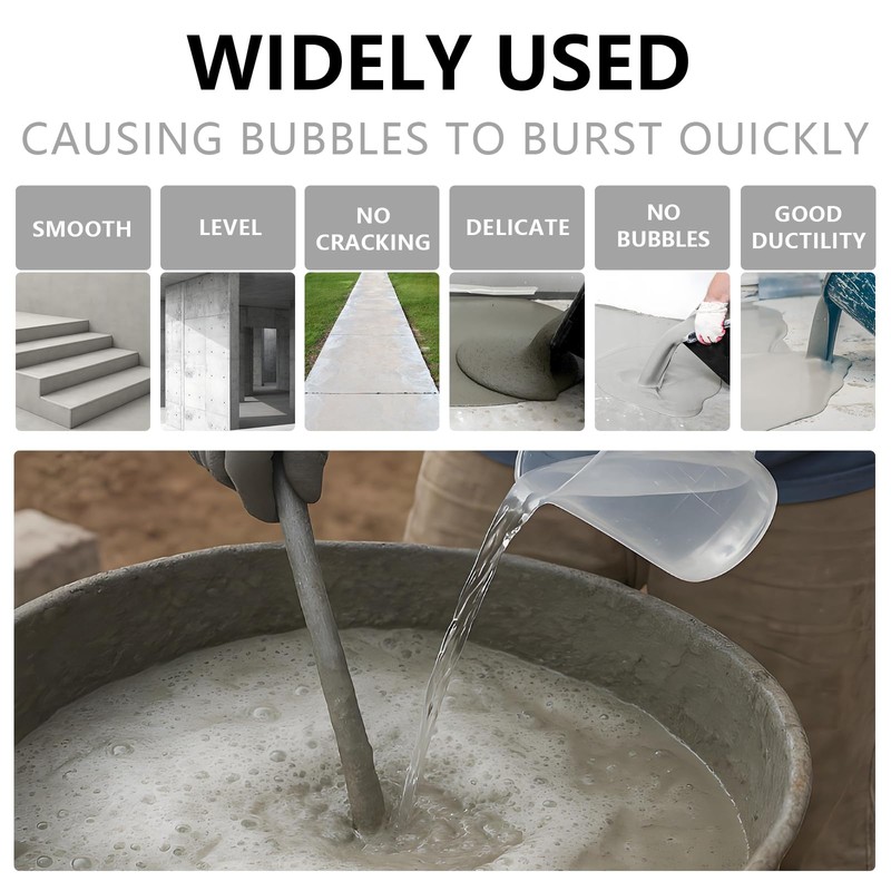 Concrete Defoamer - 2 Pound | Heavy-Duty Anti-Foaming Agent for