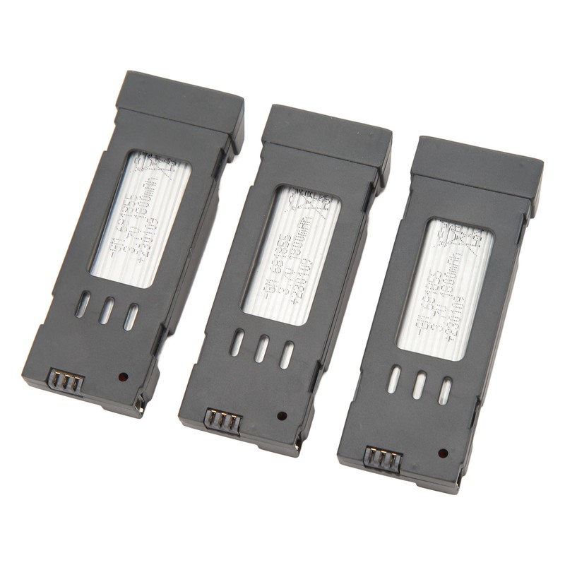 3pcs RC Plane Lithium Battery With 3 In 1 Charging