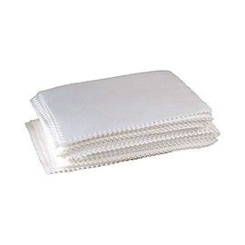 Calotherm MFC54 Calocloth Pro Microfibre Optical Lens Cleaning Cloth PFAS Free 5"x4" - value carton x100 cloths,White