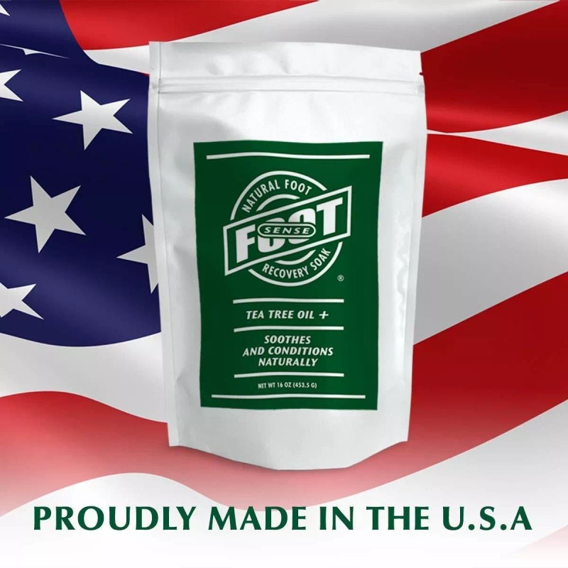 Foot Sense Aceite De Árbol De Té Remoje Con Sales